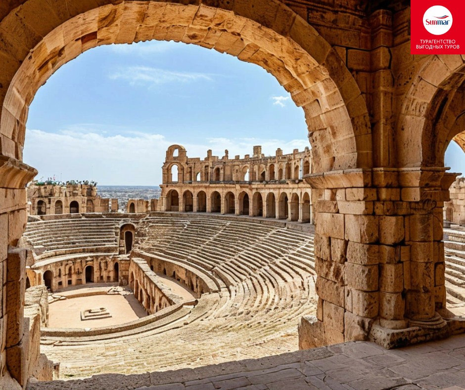 Лучшие экскурсии в Тунисе: куда поехать и сколько это стоит? Картинка создана при помощи ИИ.