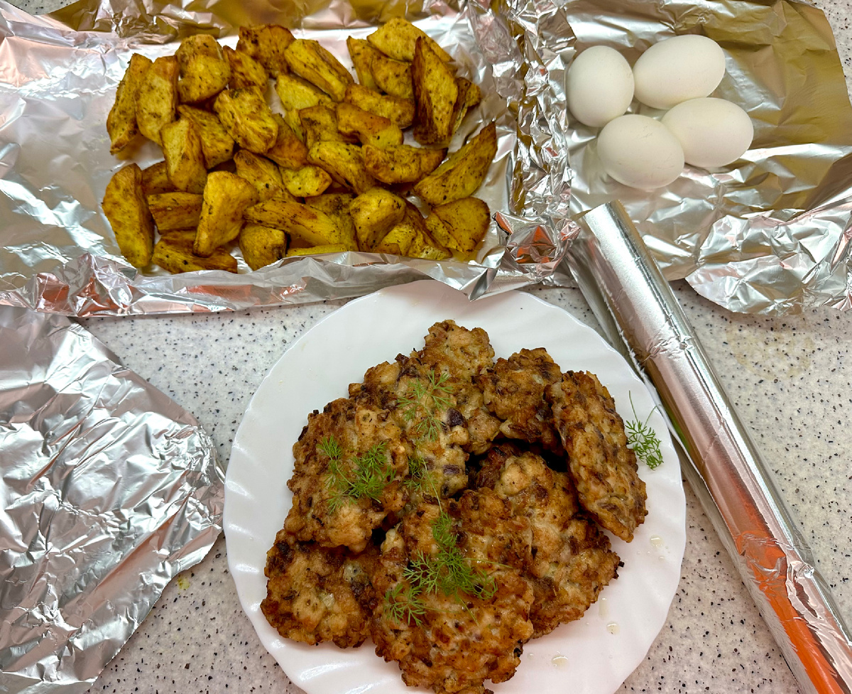 Закуска в плацкартный вагон.