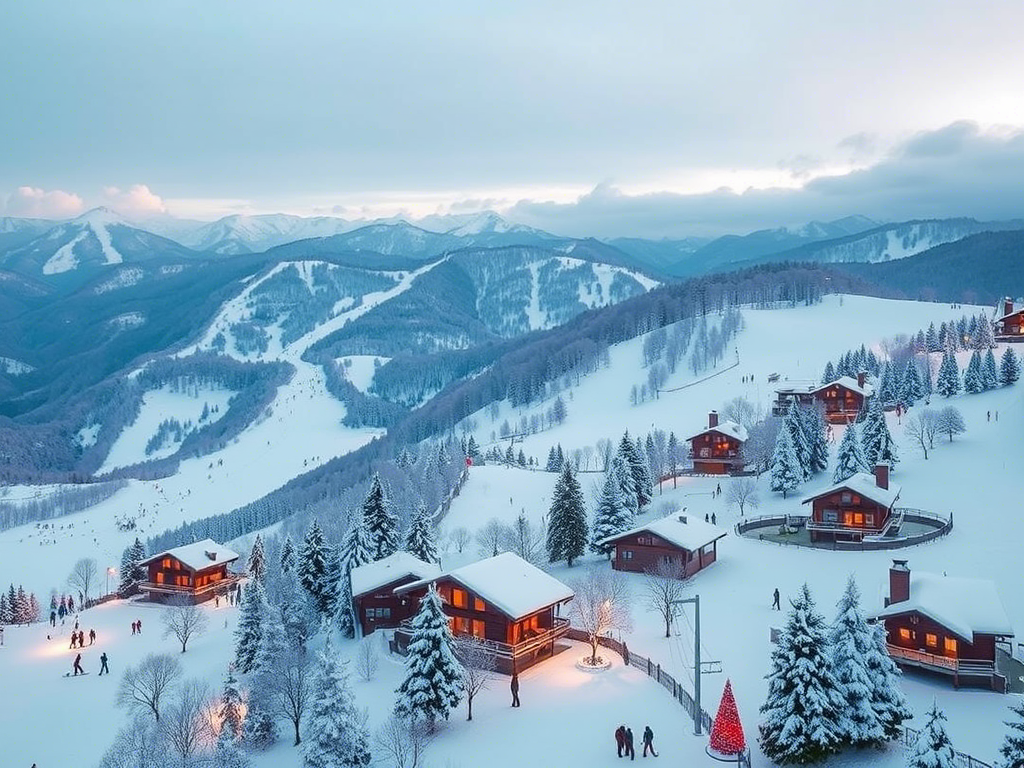 Горнолыжка в Пхенчхане по мнению AI