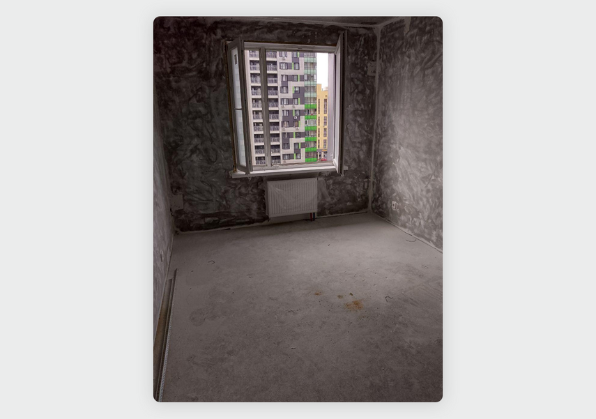 Место эксперимента: спальня в трехкомнатной квартире