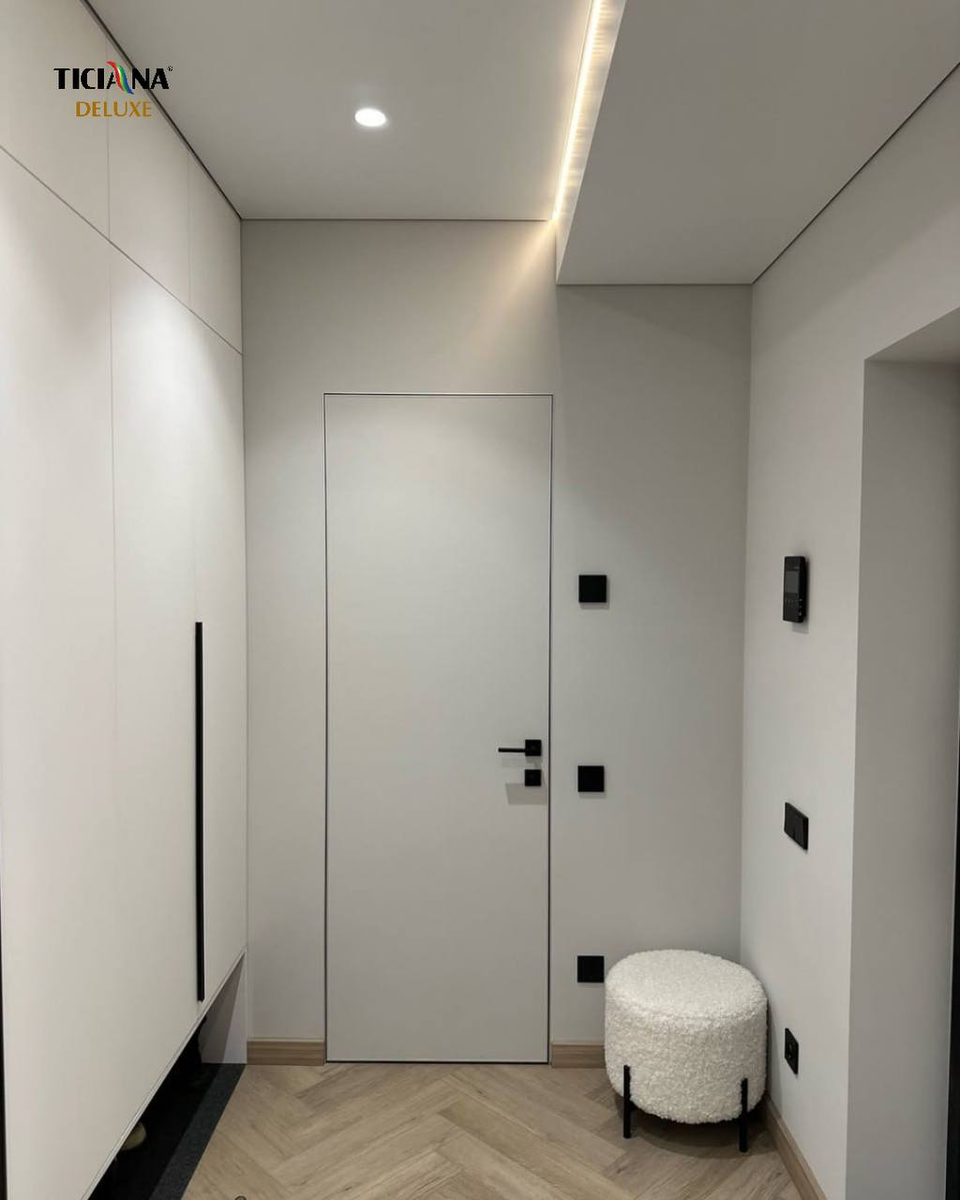 Фотографии готовых интерьеров сделанных, с помощью декоративных покрытий Ticiana Deluxe