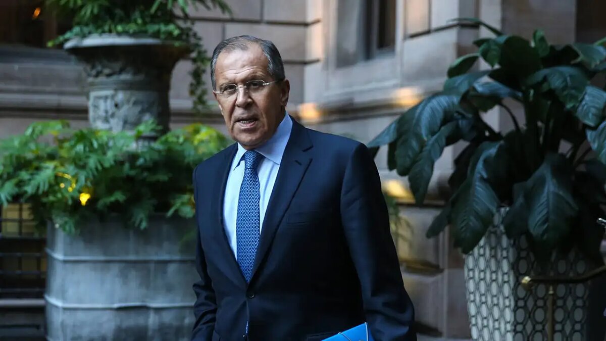    Министр иностранных дел России Сергей Лавров.