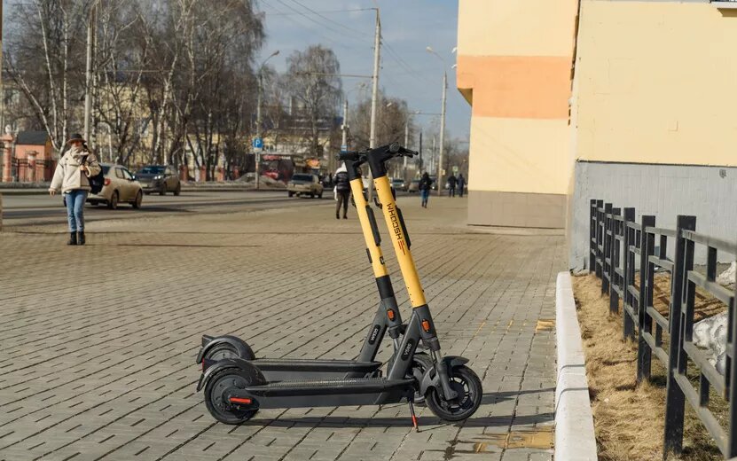    Количество поездок на прокатных электросамокатах в Ижевске выросло в 2,5 раза