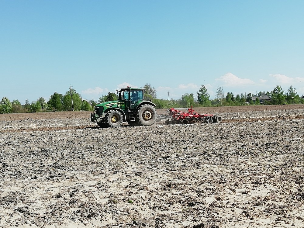    Посевная в "Ильинском". Фото: Министерство сельского хозяйства Карелии