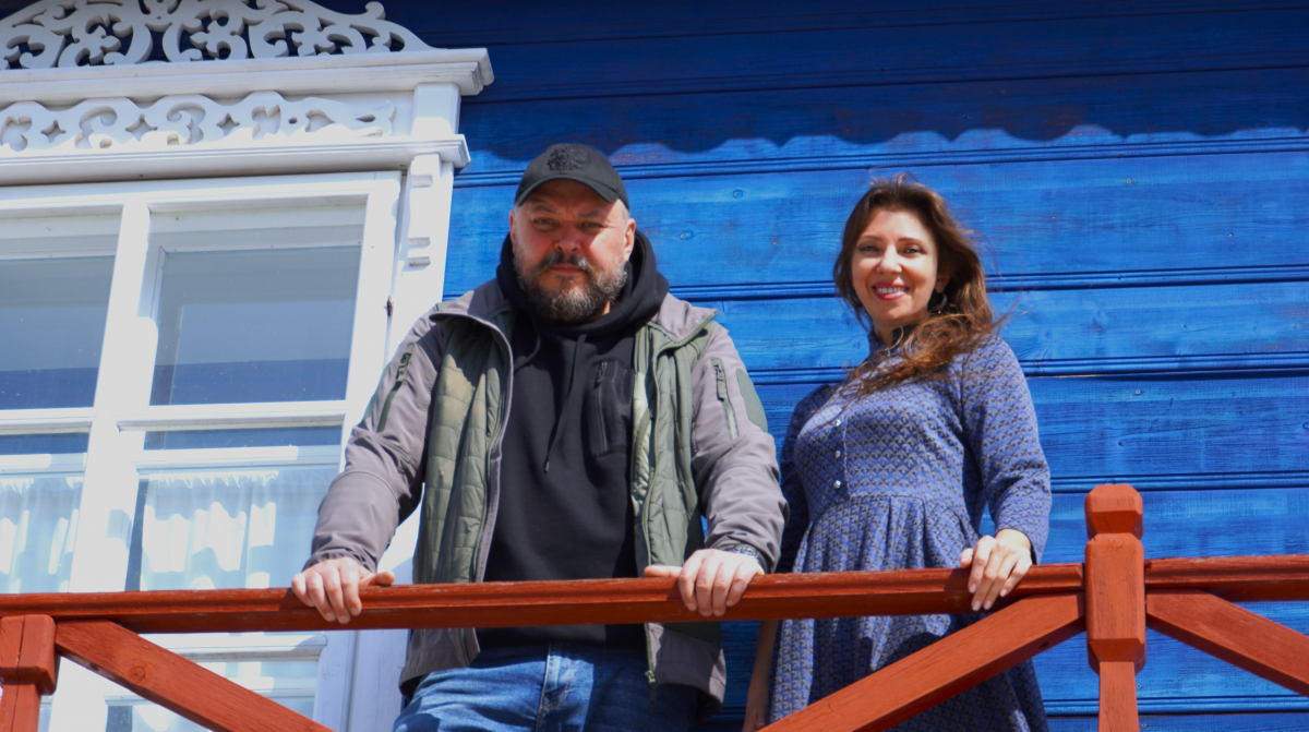 Валерий и Юлия Рязановы.
