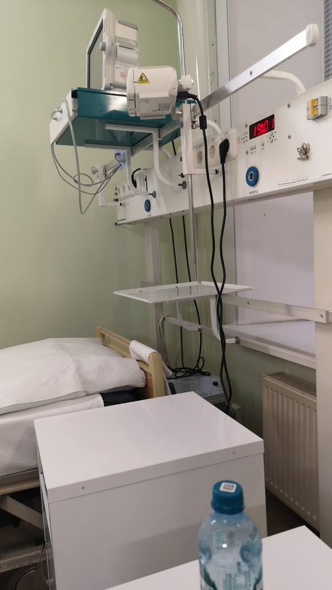 ПИТ, или палата интенсивной теRапии, в которой я провела несколько часов 