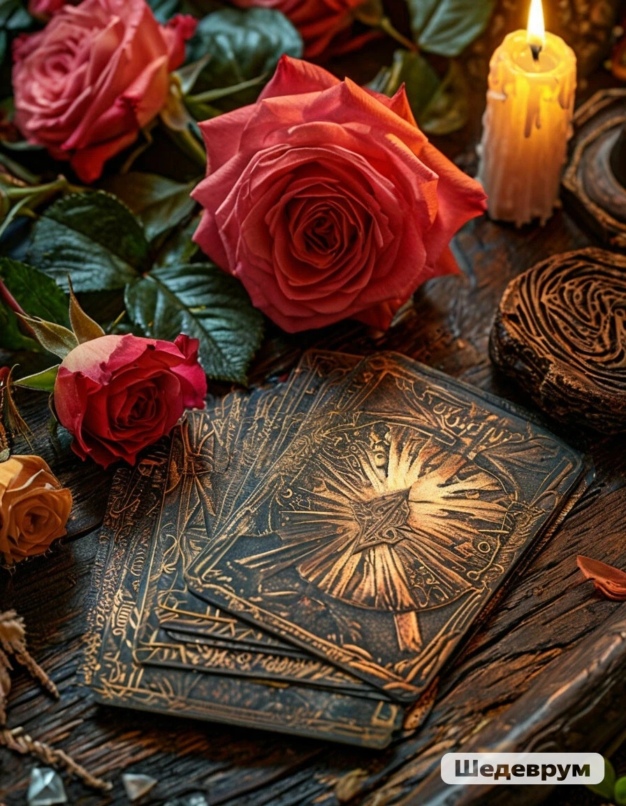 Фото канала Таро Портал; генерация ИИ.