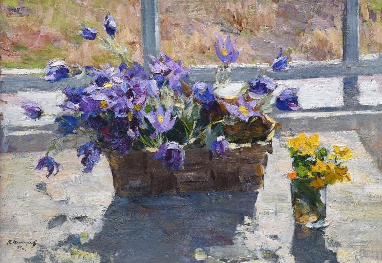 Прелесть весенних цветов на картинах русских художников