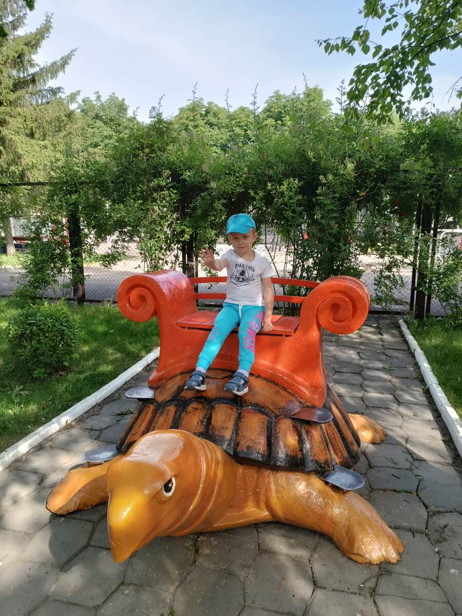 Парк Виктория в конце весны.