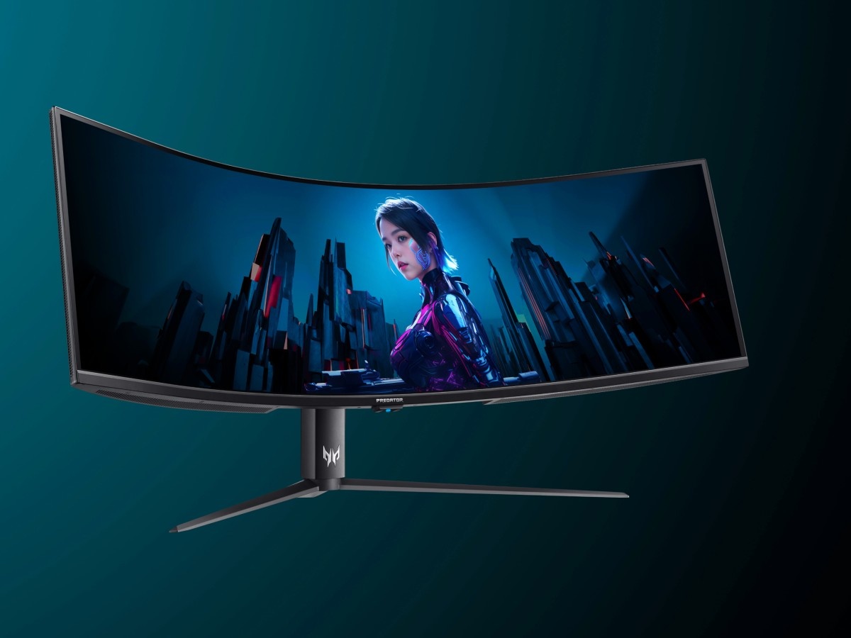    В России появился игровой 57-дюймовый монитор Acer Predator Z57