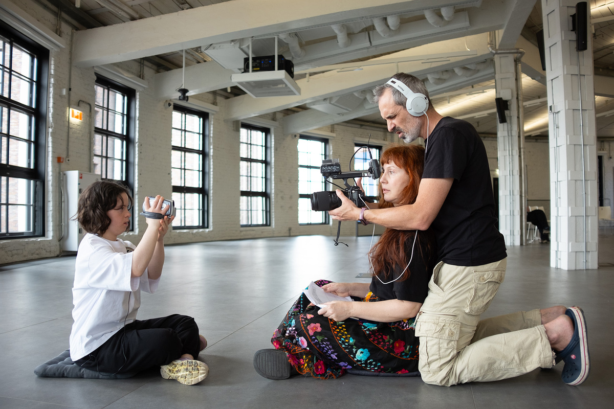    Бэкстейдж съемок фильма «Нейтрино»