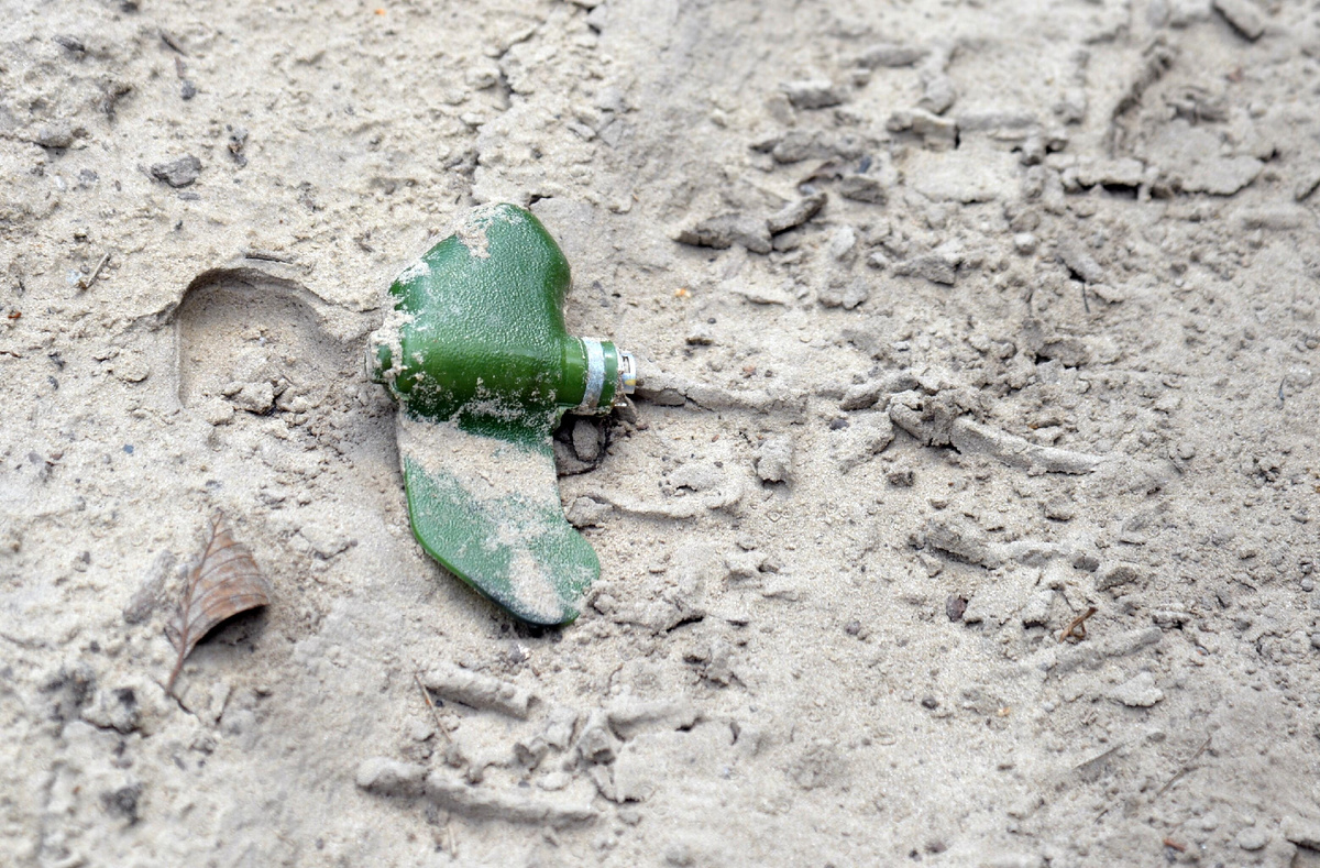 Противопехотная фугасная мина ПМФ-1 "Лепесток" © Sputnik