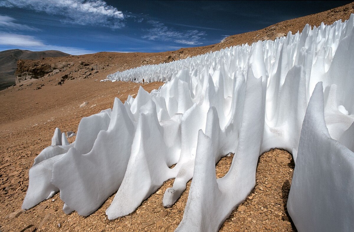 Кающиеся снега Атакамы. Фото из интернета