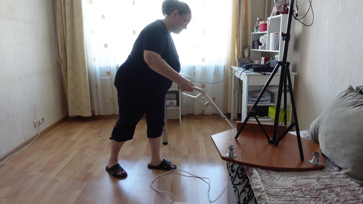 Я и паровая швабра