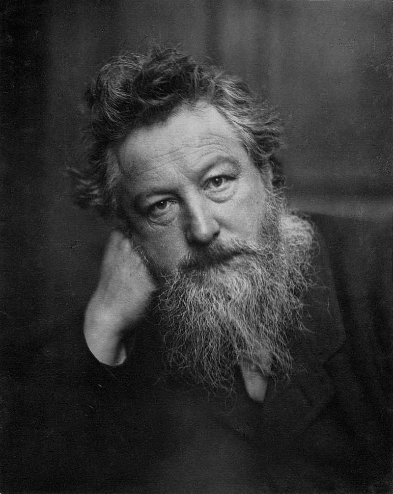 Уильям Моррис (англ. William Morris; 24 марта 1834, Уолтемстоу, графство Эссекс, Восточный Лондон — 4 октября 1896, Лондон) — английский художник, поэт, прозаик, переводчик, издатель, социалист и теоретик искусства, близкий к прерафаэлитам. Он основал движение «Искусства и ремёсла»