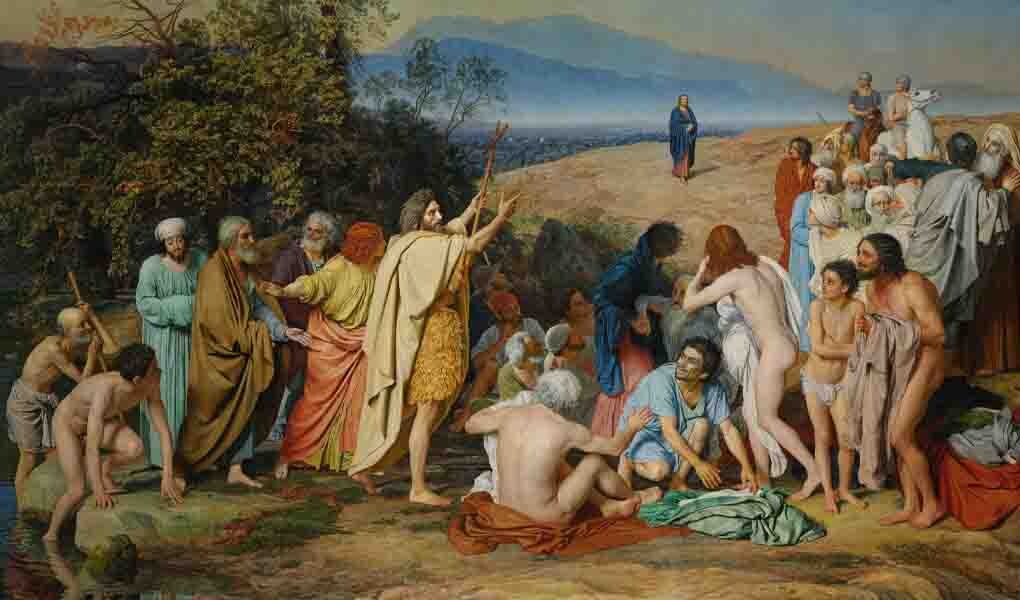 А.А. Иванов "Явление Христа народу"