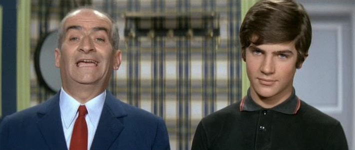 Фильмы, в которых Луи де Фюнес сыграл вместе с сыном