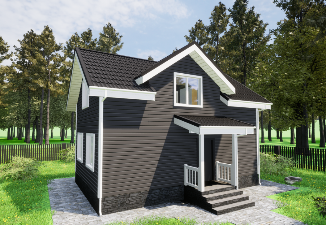 Каркасный дом Лангсдорф