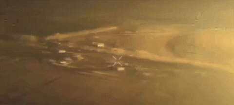 Горит взорванная украинцами ГИС "Суджа". Видео: ТГ-канал "Два майора"