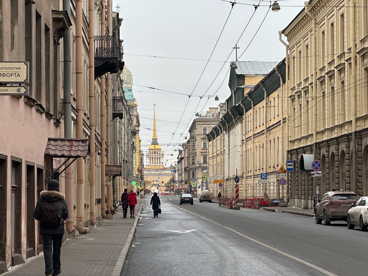 улица Гороховая. Фото автора. Листай галерею