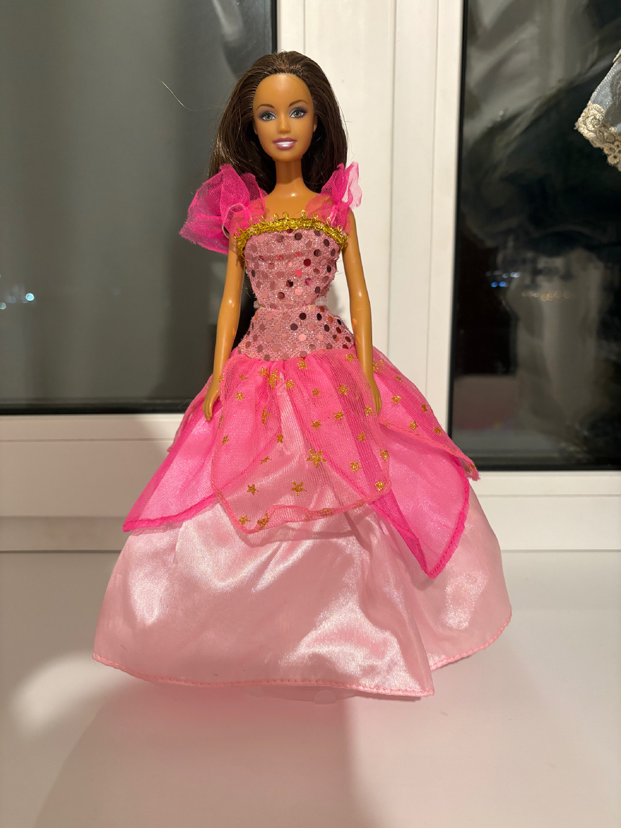 Фото с этой куклой «До» у меня не осталось, поэтому демонстрирую сразу «После»