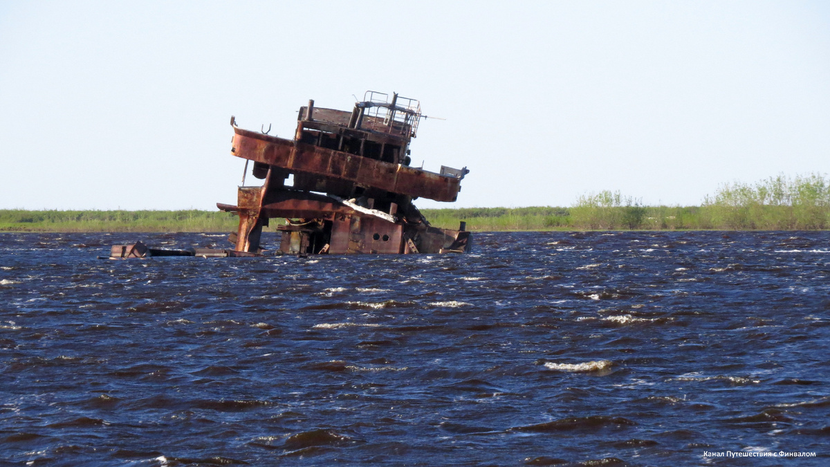 Половодье на реке Таз