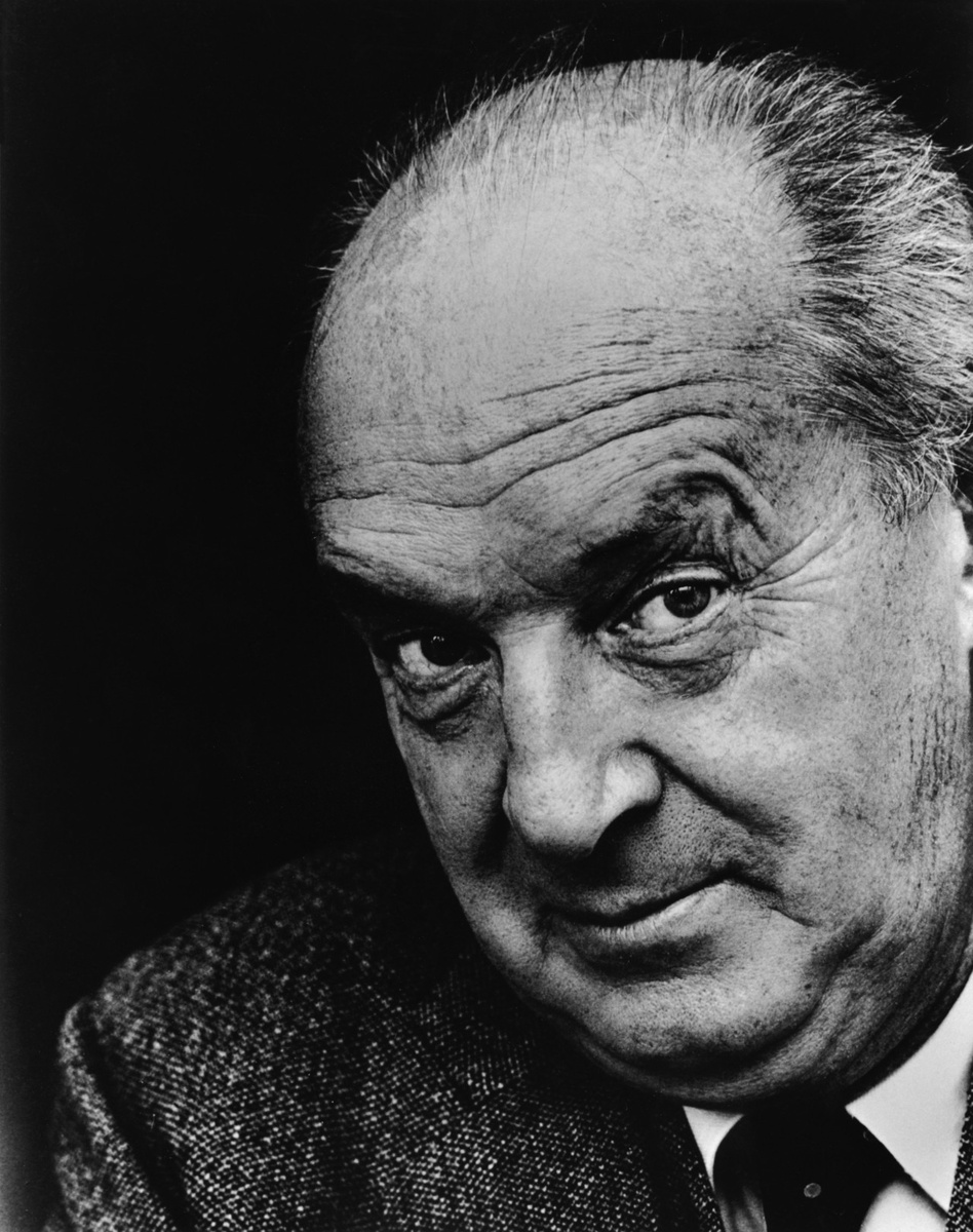 Русско-американский писатель Владимир Набоков. Монтрё. Швейцария. 1968. © Филипп Халсман | Magnum Photos