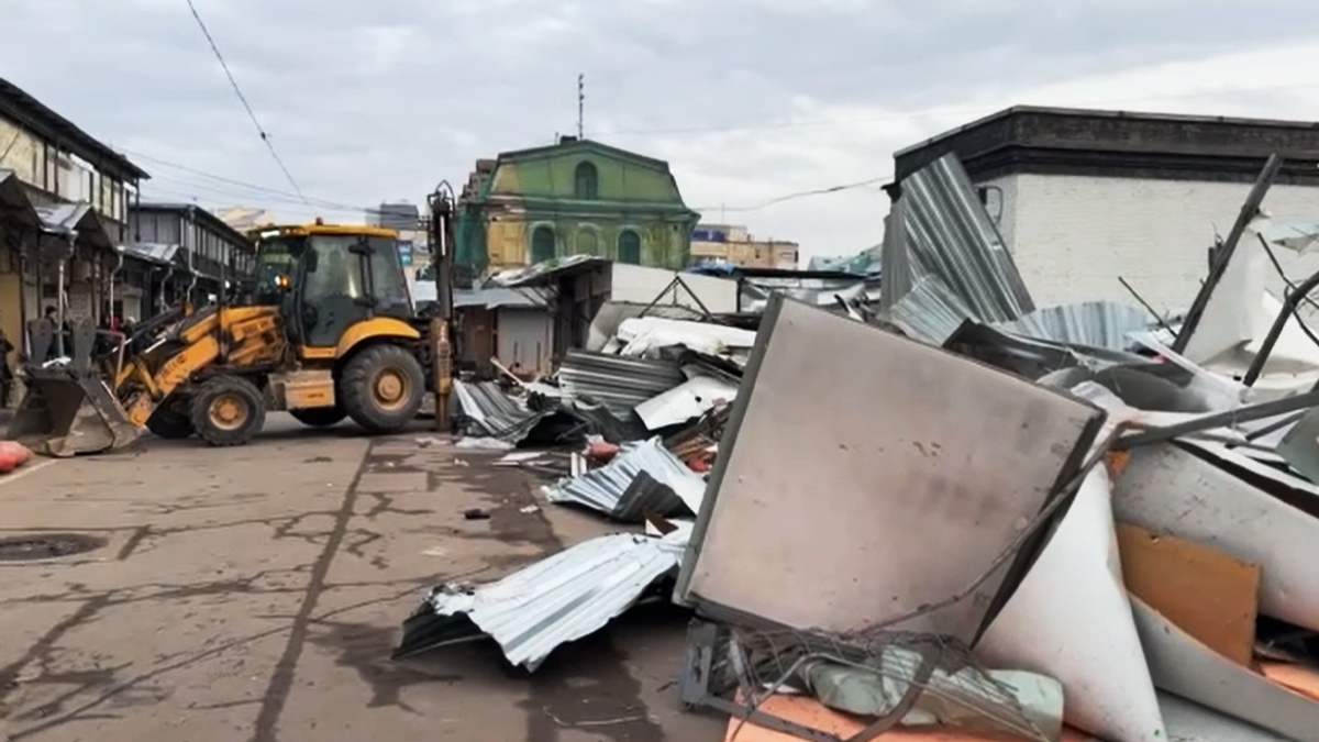 Утро после "большой стирки": декорации постапокалипсиса