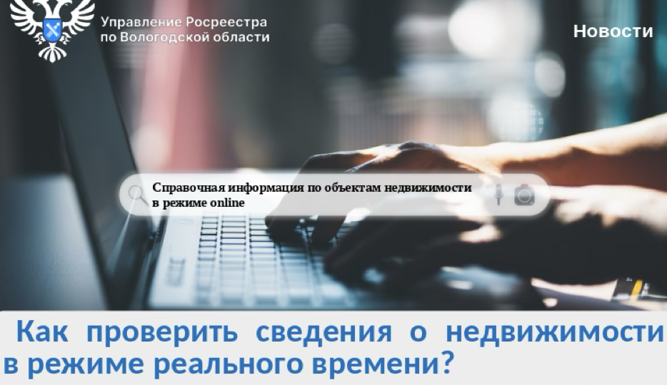 Как проверить сведения о недвижимости в режиме реального времени
