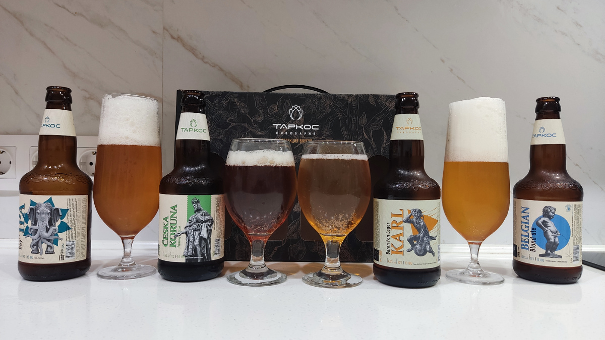 Обзор подарочного набора от пивоварни  Таркос