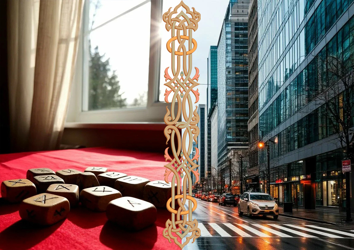 Коллаж. Авторы - я и нейросеть Шедеврум