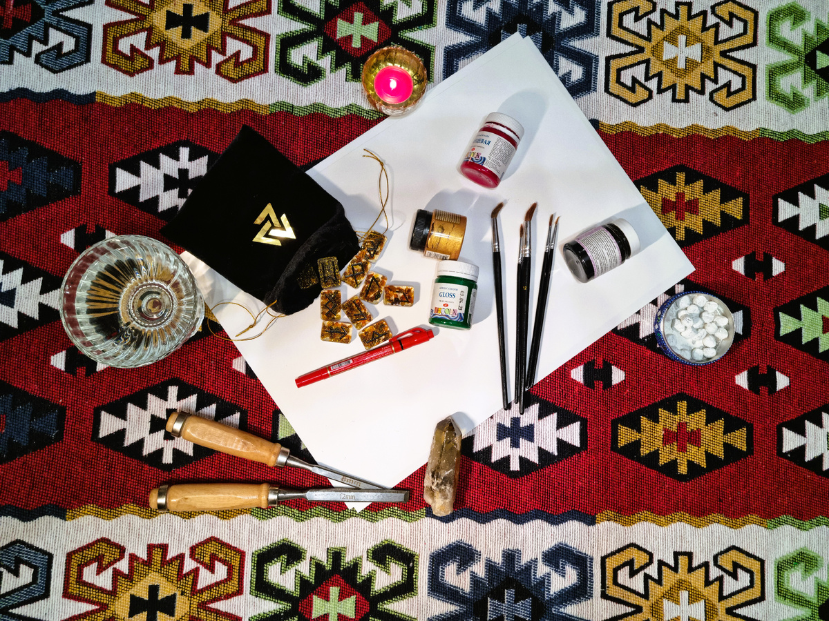 Магический инвентарь. Личное фото