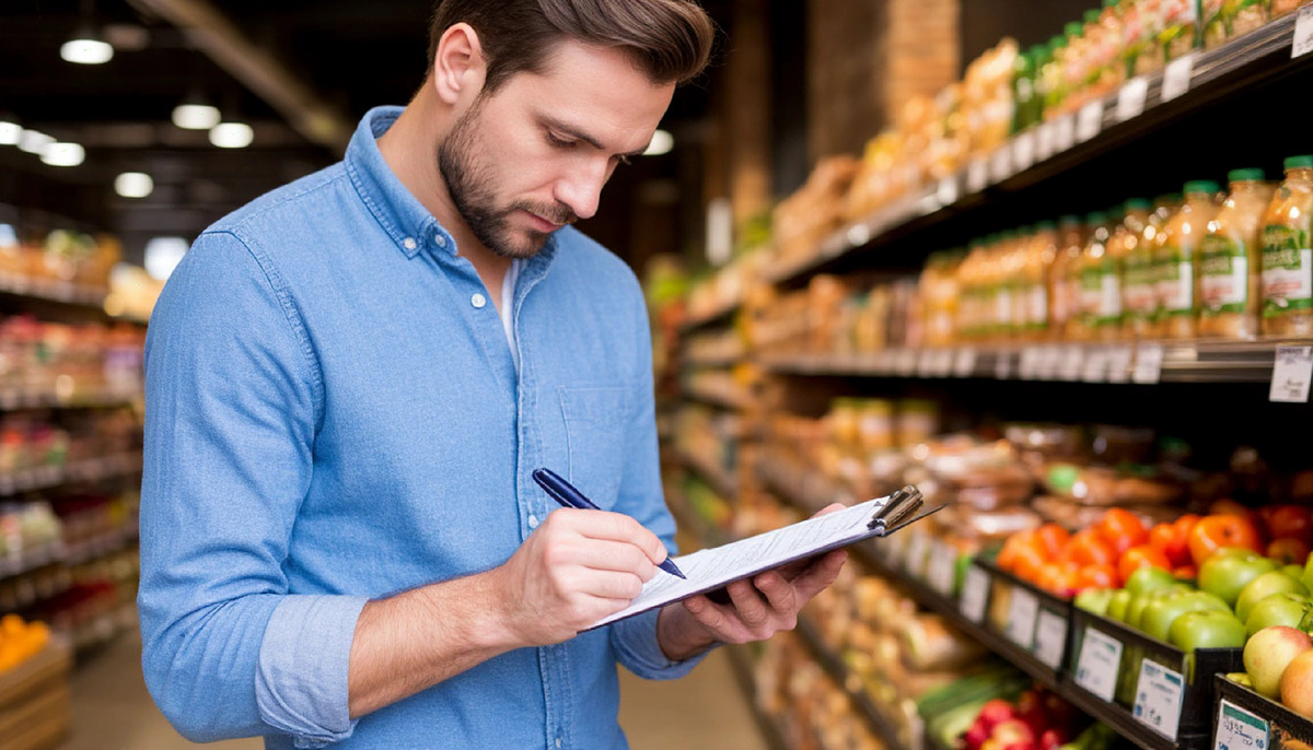 Составляйте список необходимых товаров перед походом в магазин