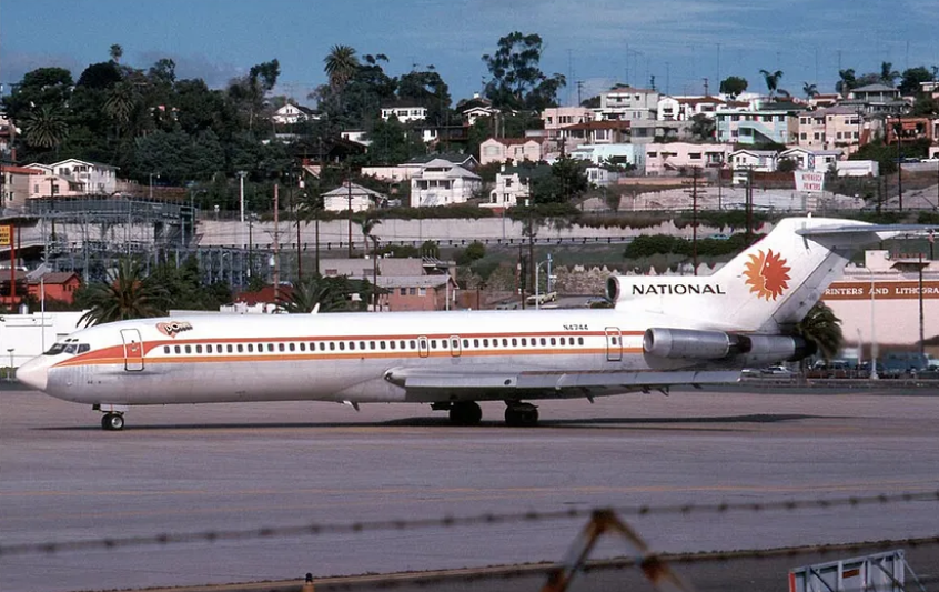 N4744NA, Boeing 727, участвовавший в катастрофе. (Фрэнк Дуарте)