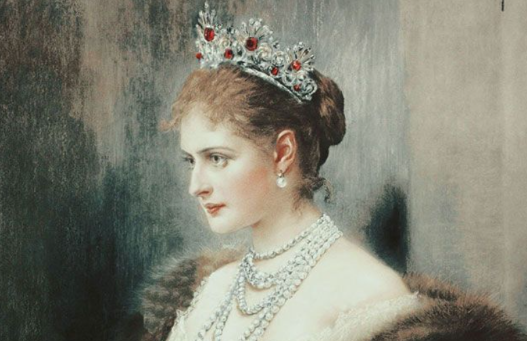 «Императрица Александра», художник Джозеф Арнада Коппей, ок. 1900 г