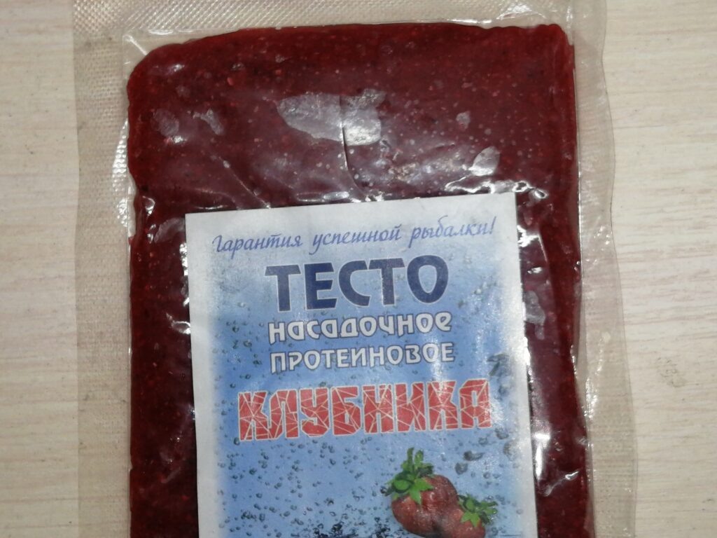 Протеиновое тесто «Клубника».