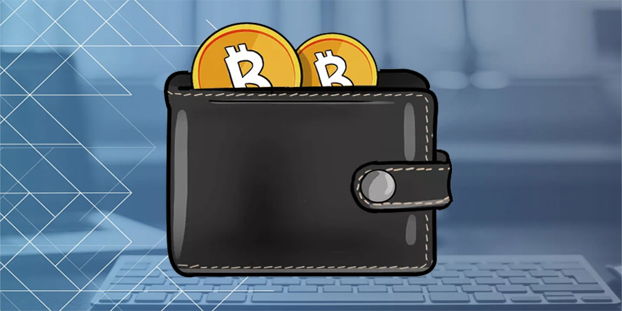 Кошелек с биткоином