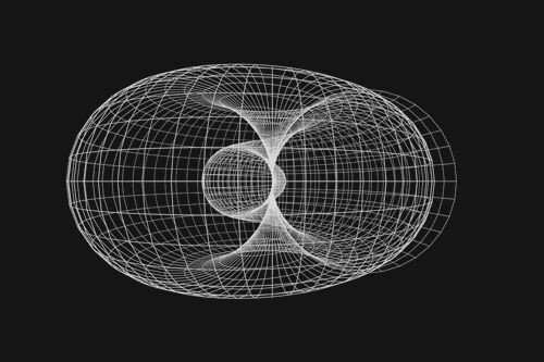 Геометрия системы — 4D-тор: [ x_1^2 + x_2^2 = R^2, \quad x_3^2 + x_4^2 = r^2. ] 