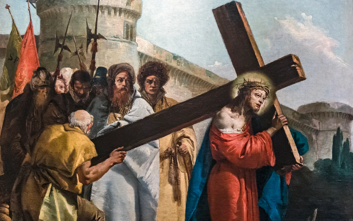 Оратория Распятия — Джандоменико Тьеполо. Масло на холсте (1745–1749).