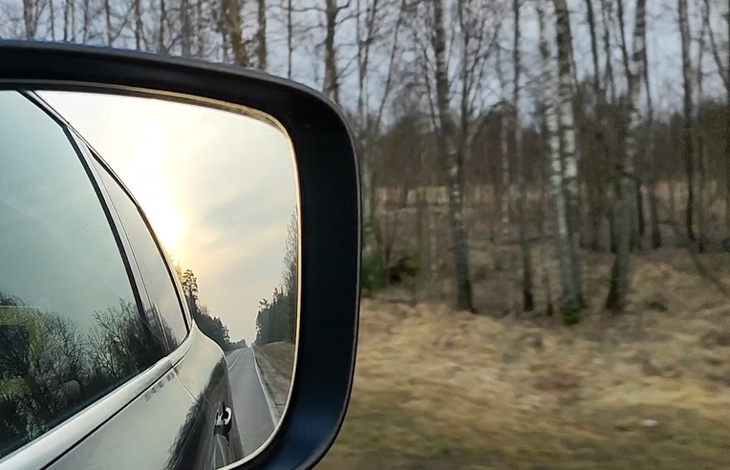 По дороге из Беларуси в Россию снимала видео