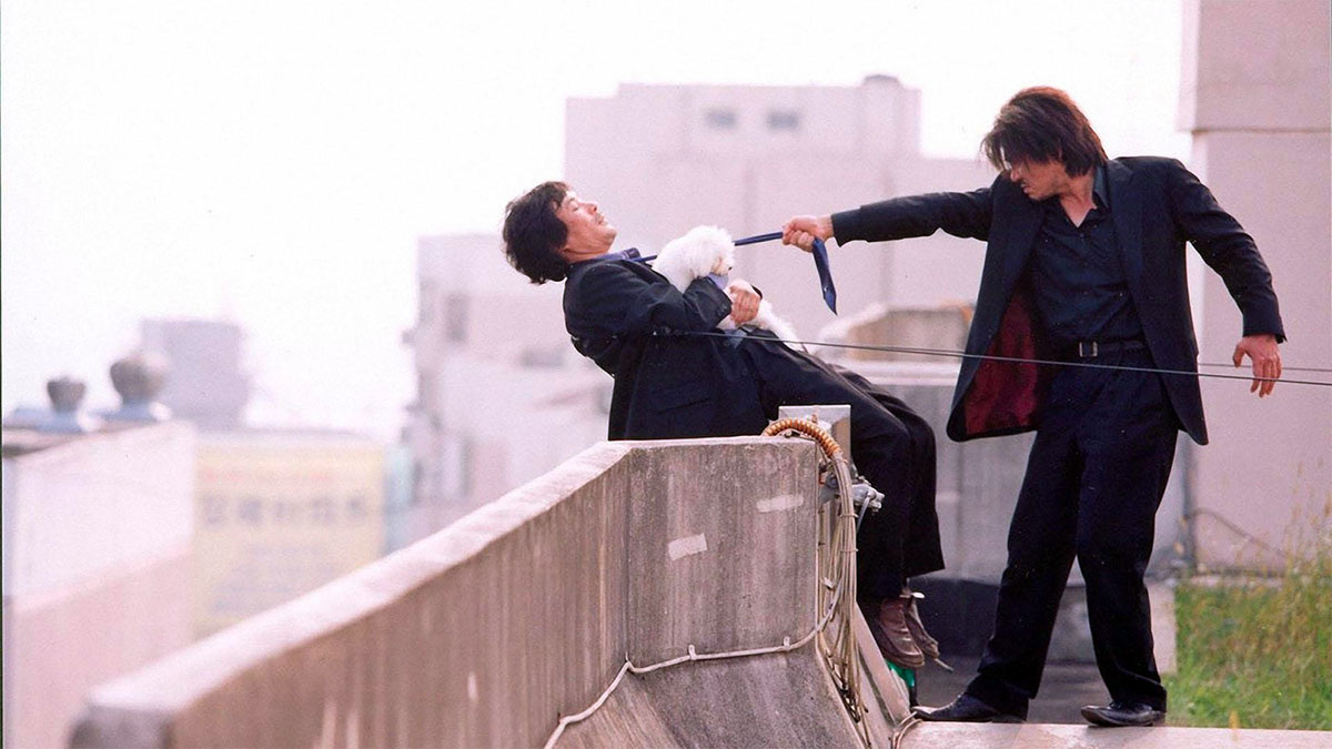 Кадр из фильма «Олдбой» (2003)