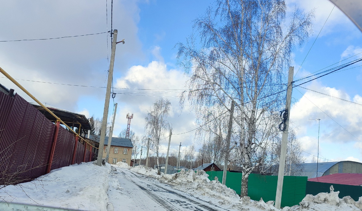 Вот так свежо и чисто было сегодня утром