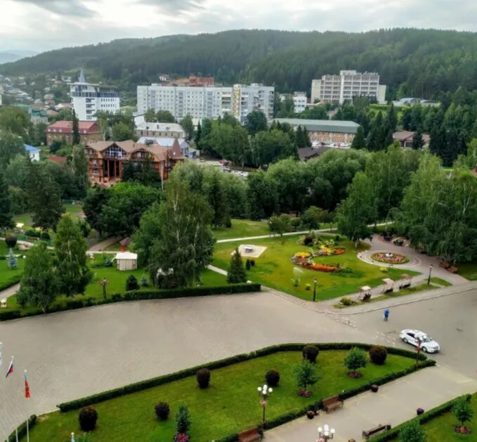 Курорт "Белокуриха". Фото: Яндекс карты, Автор: Юрий Шмелев