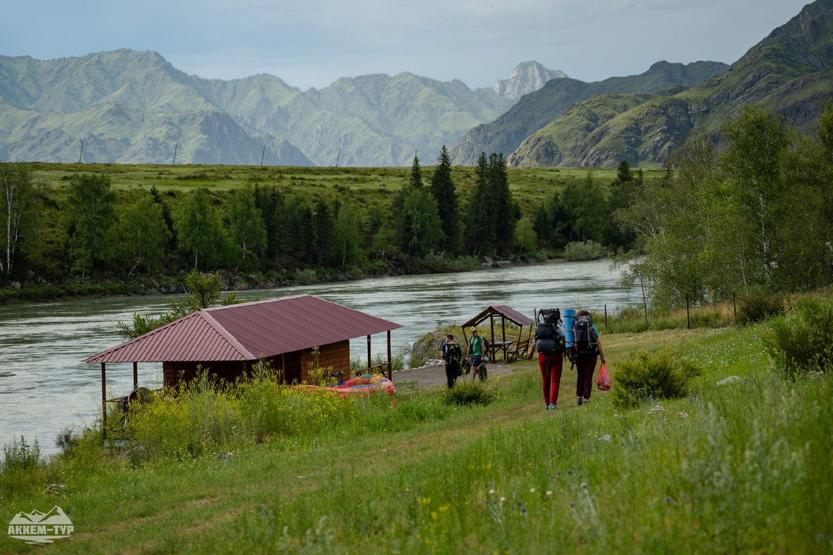 Прибытие в палаточный кемпинг