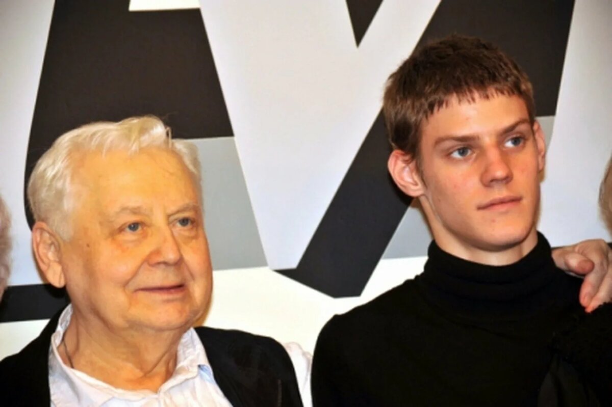 Олег Табаков с сыном