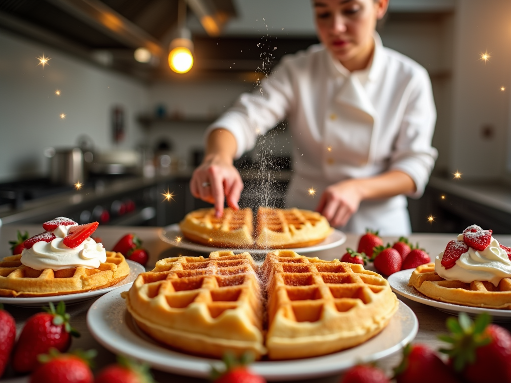 бельгийские вафли