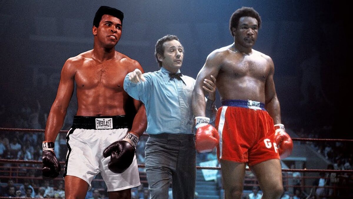 Мохаммед Али и Дж.Форман. фото: картинки яндекса.