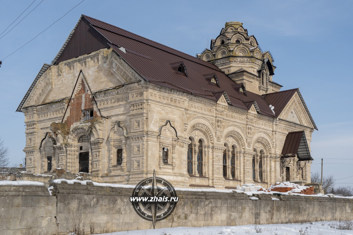 Храм Дмитрия Солунского - вид с севера-запада, наши дни
