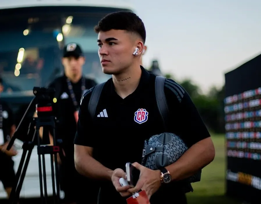 Форвард московского "Спартака" и сборной Коста-Рики Манфред Угальде. Фото из интернета.