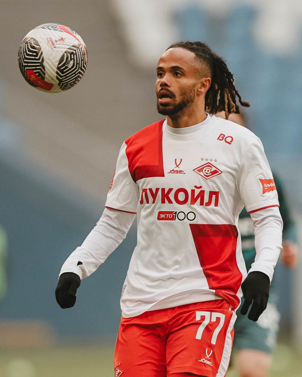 Атакующий полузащитник  "Спартака" и сборной ДР Конго Тео Бонгонда. Фото из интернета.